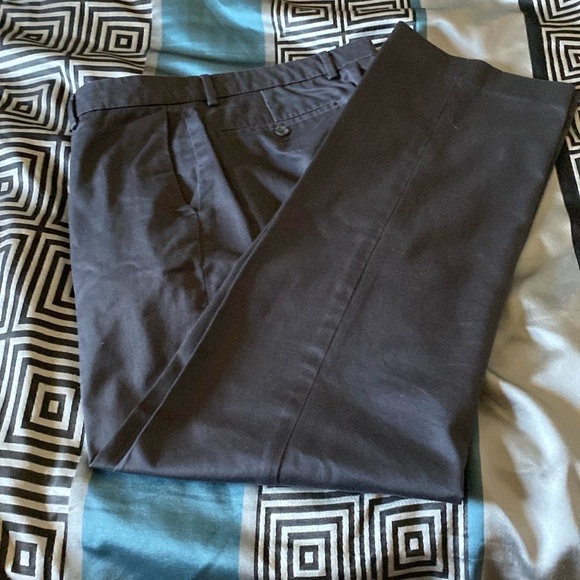 Claiborne Men's Chinos - Dark Gray - Picture 1 of 7